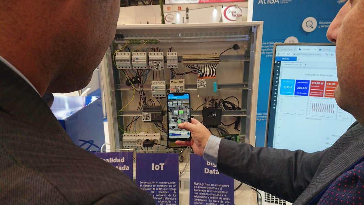 itg_imagine's tweet photo. ¡Ven a visitarnos a #MindtechVigo! Hoy es el último día. Te esperamos en el stand 113 con un demostrativo #VA #RA #IoT #Bigdata e info sobre soluciones avanzadas para Industria 4.0 #Tecnología #innovación. También puedes visitar el stand 2128 de nuestra spin-off @flythings_es https://t.co/nfs298bH0g