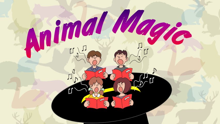 JSingersChoir's tweet photo. Animal Magic, our collaboration with the Girl Guides and Secret World Wildlife Rescue @SWWR in #Bridgwater, is just over 4 weeks away (12 October, from 2:30 to 4:30pm) - so here's the flyer with all the information :) https://t.co/DHRsgc3KMU