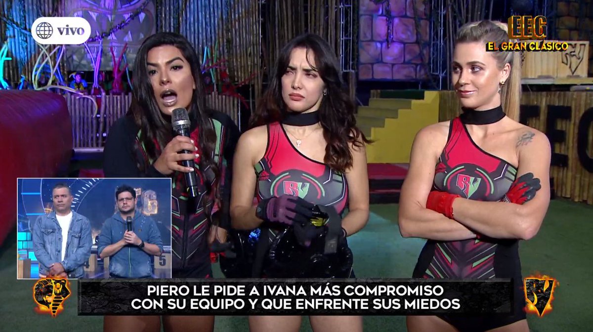 estoesguerra_tv's tweet photo. #LuchaExtremaEnEEG ¡Le pide que lo haga! 😱😮 Gian Piero le pidió a Ivana que ponga más interés en la competencia
MÍRALO GRATIS  (Perú) EN @AmericaTVGO
 ► https://t.co/hlLEaKVJoE https://t.co/H038rY1QI3