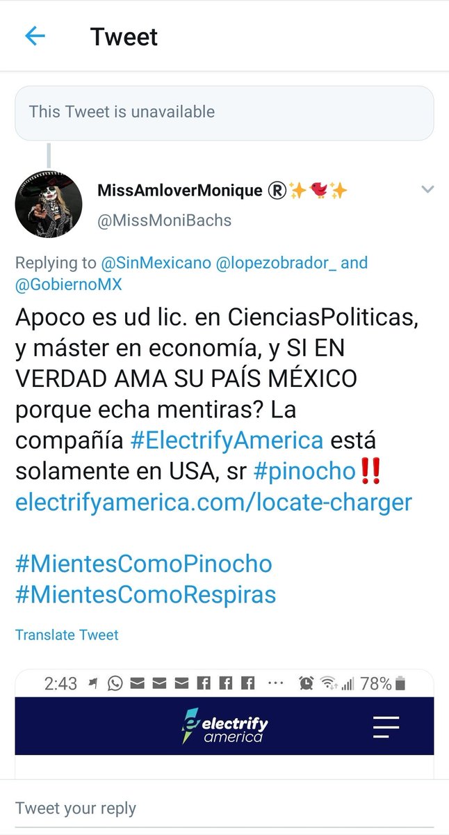 MoniqueLaBachs's tweet photo. 😂🤣😂🤣 #DesmienteAUnFacho y borra su mentira😂🤣😂🤣

#MienteComoLoret #LoretMientesOtraVez https://t.co/NeGDfgdTN1