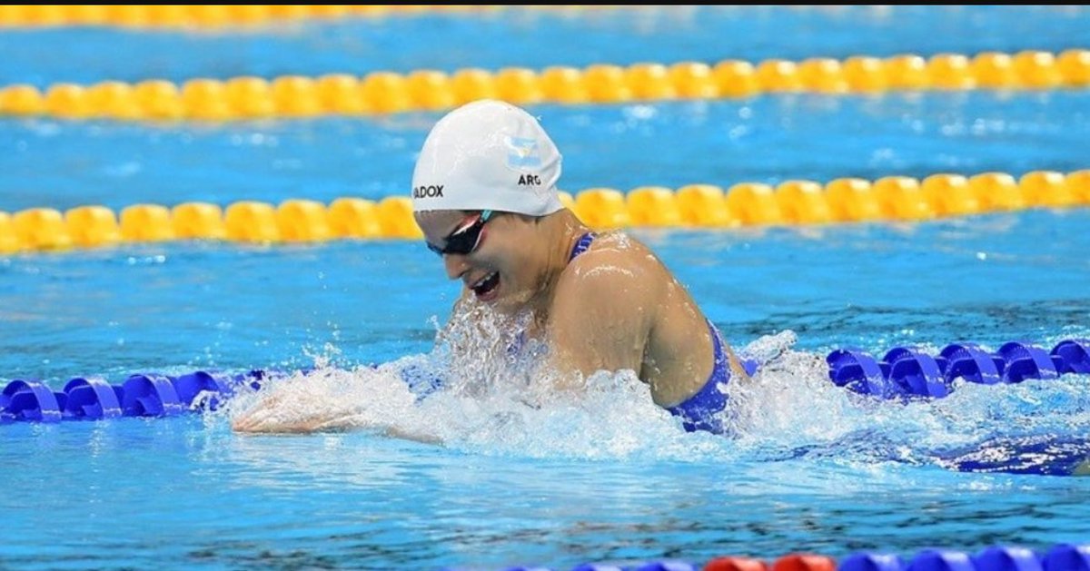 Ernesto Rodríguez (@ephecto) on Twitter photo #natación #DeportesAdaptados Mundial <a href="/Paralympics/">Paralympic Games</a> en Londres 🏴
100 pecho SB11 ♀: 5ª Nadia Báez 🇦🇷 1m30s77 (3s27 del podio)
100 mariposa S9 ♀: 8ª <a href="/danibgimenez/">Daniela Gimenez</a> 🇦🇷 1m11s30 (3s18 del podio)
50 libre S12 ♀: 10ª <a href="/anittapellitero/">Anita</a> 🇦🇷 31s68 y 11ª Anabel Moro 🇦🇷 32s59
<a href="/ParalimpicosARG/">Comité Paralímpico Argentino</a> #natación #DeportesAdaptados Mundial <a href="/Paralympics/">Paralympic Games</a> en Londres 🏴
100 pecho SB11 ♀: 5ª Nadia Báez 🇦🇷 1m30s77 (3s27 del podio)
100 mariposa S9 ♀: 8ª <a href="/danibgimenez/">Daniela Gimenez</a> 🇦🇷 1m11s30 (3s18 del podio)
50 libre S12 ♀: 10ª <a href="/anittapellitero/">Anita</a> 🇦🇷 31s68 y 11ª Anabel Moro 🇦🇷 32s59
<a href="/ParalimpicosARG/">Comité Paralímpico Argentino</a>