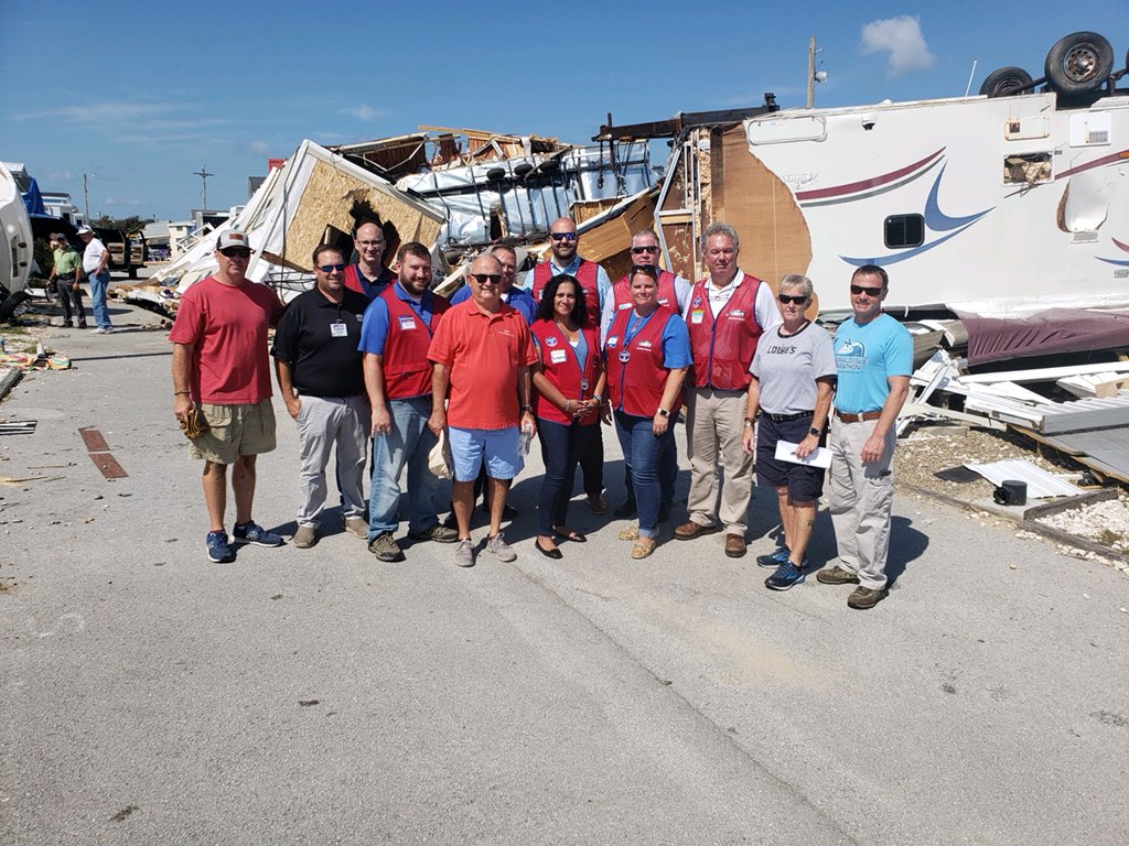 lperez6997's tweet photo. It was a very humbling and fulfilling few days. I am so proud of the teams that have worked so hard to help the communities impacted by tornados and hurricanes. https://t.co/TU6SuVayjy