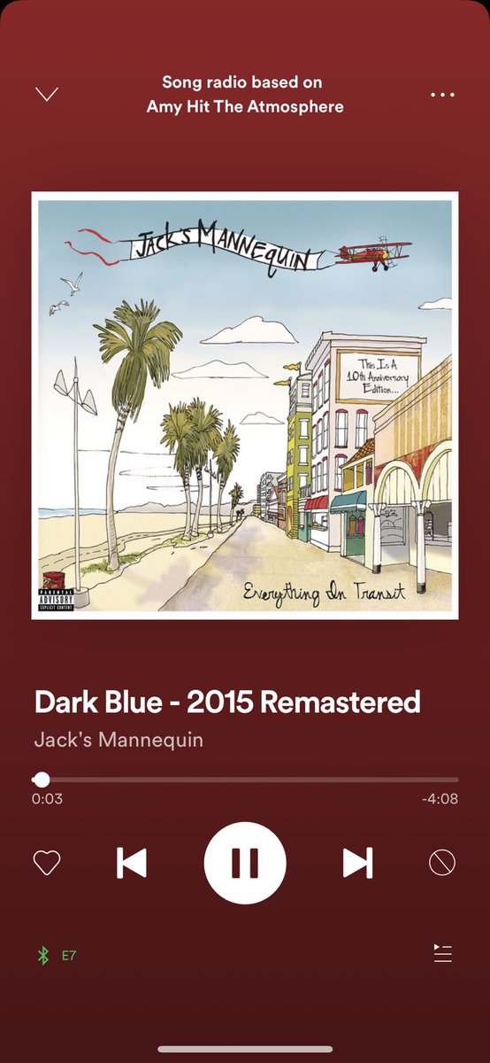 Dark blue by jacks mannequin (2015 remastered)