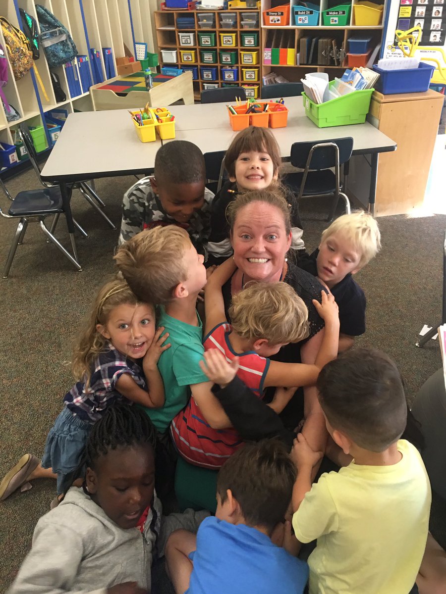 ClaxtonKinder's tweet photo. Every day @ClaxtonElem adults remind me how truly lucky I am. No matter what is thrown at us or what happens they are consistently positive, kind and loving. Basically, they’re who we teach our kids to be. Also, I’m not crying - you’re crying. Missing pics from many, watch out! https://t.co/q84j41IoQr