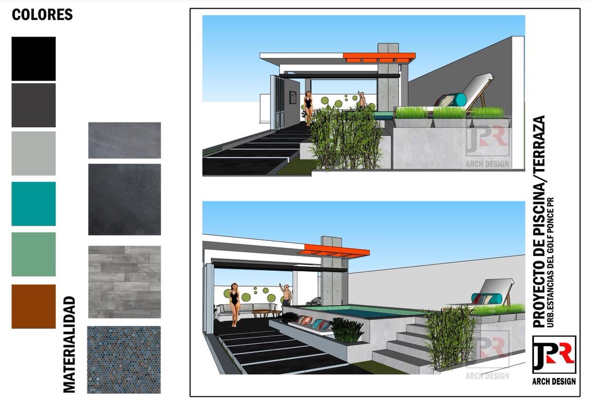 jrosadoarch's tweet photo. JRR ARCH DESIGN: Proyecto Terraza/piscina: se acerca la Navidad pon tu casa al día, con nosotros. #architect #artdecodesign #architectural #architecture #pooldesign #pool #interiorspaces #interiordesign #design #furnituredesign 
Cotizaciones gratis 
7️⃣8️⃣7️⃣.3️⃣0️⃣7️⃣.7️⃣6️⃣9️⃣5️⃣ https://t.co/pFr3qHpmXY