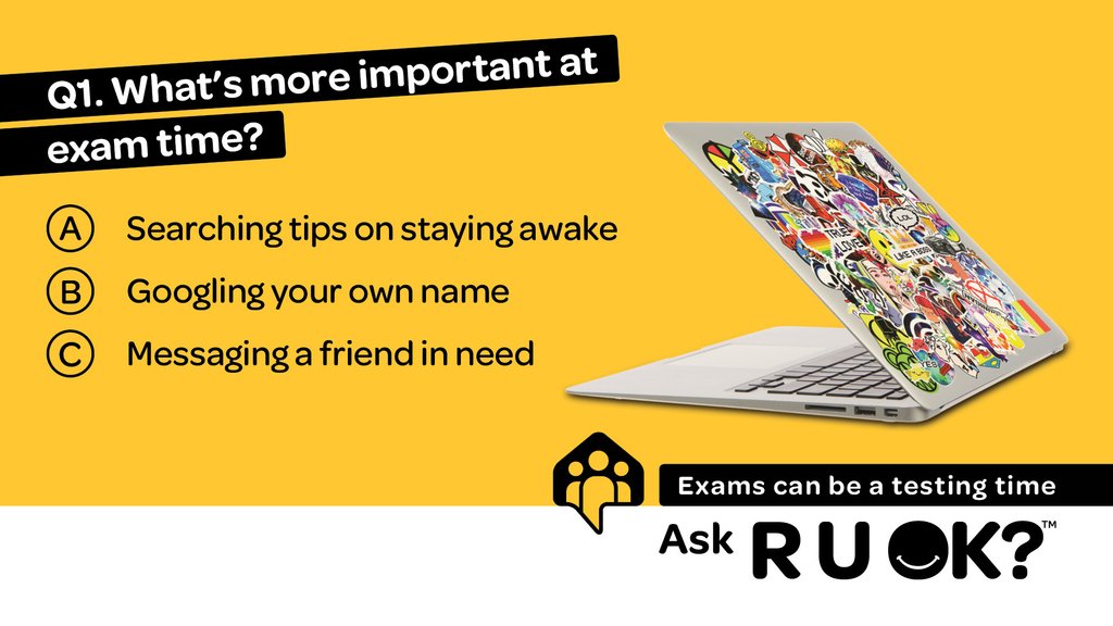 kent_institute's tweet photo. Today we are supporting @RUOKDay. Knowing the signs that could indicate someone is struggling with life and asking β#RUOK?β could change a life.β
Find support at:β
1οΈβ£ @LifelineAust: π13 11 14
2οΈβ£ @BeyondBlue: π1300 22 4636
3οΈβ£ #KentInstitute: https://t.co/GIeXeoz1ql https://t.co/tQg0cDh7XS