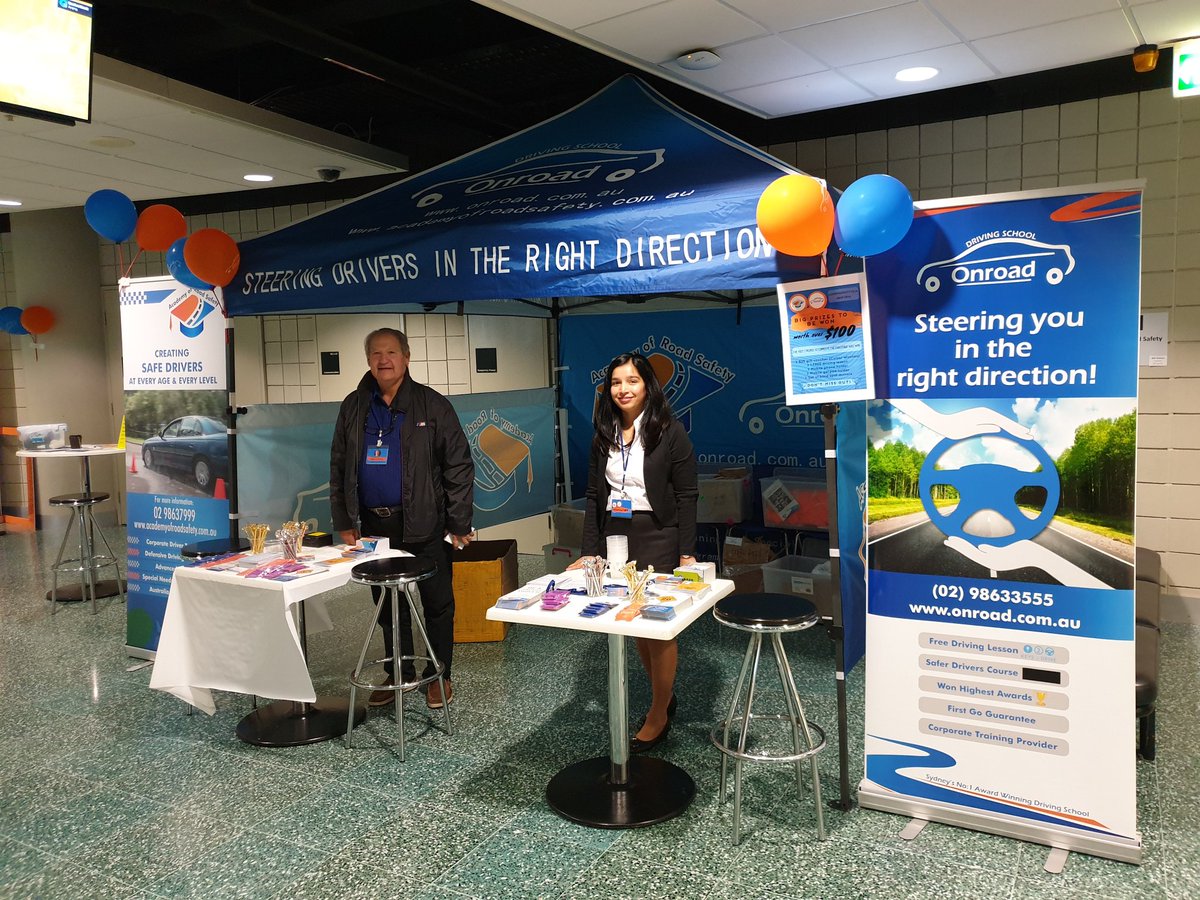 bstreetsmart's tweet photo. Here's 3 more of our interactive display partners helping us spread the #roadsafety message. If you drive or ride, you have a responsibility to your passengers, other #roadusers and your family. #getyourhandoffit #TowardsZero https://t.co/41EvSfA7rz