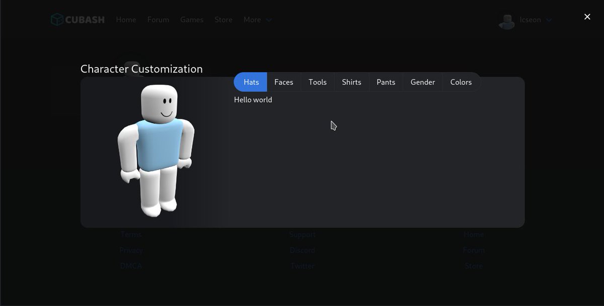 CubashGame's tweet image. Here is a little preview of the new character dialog (not page). In the new site, you can change your character from anywhere without having to ever leave your page.

More frequent updates will be posted, we are sorry for the lack of updates but we&apos;re definitely still working!