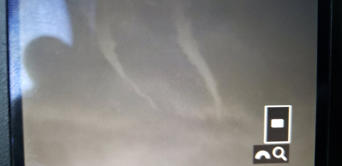 Back of camera pic of the twin funnels we called about <a href="/NWSBoulder/">NWS Boulder</a>