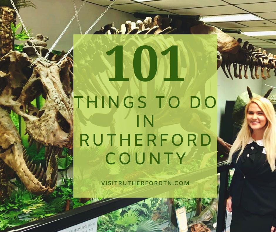 VisitRutherford's tweet photo. New to the area or out of ideas for things to do? Here's 101 things you need to do in Rutherford County! ➡️ https://t.co/xjSodsmlBn . #DiscoverRutherford😍🚴♂️🐾🐢🍦🎸🦖
#rutherfordcounty #murfreesboro #smyrna #lavergne #explore615 #eagleville #tennessee #travel https://t.co/fatWRYqhRO