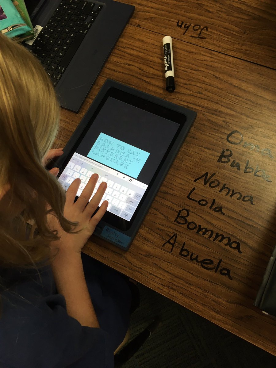 MrsTaylor4CPE's tweet photo. Working hard in workstations this morning! Read and Respond for Sitti’s Secret (research ways to say ‘grandma’ in other languages) and Knots on a Counting Rope (explain the part that brought out strong emotions for you)! #TeamSBE #FPclassroom #MidwayAndBeyond https://t.co/xVVvKc62Er