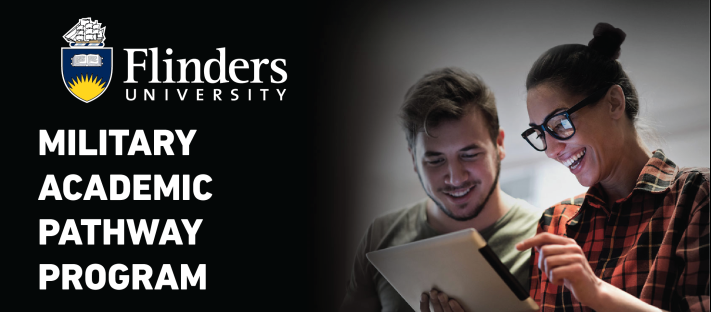 Veterans_SA's tweet photo. Flinders Uni are launching the Military Academic Pathway Program in November 2019.  The program is a free, intensive 4-week program for military veterans that will develop independent learning skills and prepare veterans for university study.

More info: https://t.co/6qinW4QLbi https://t.co/DFOL0qF3fS