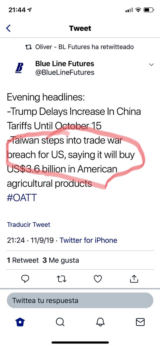 FodereAg's tweet image. Taiwán ahora se mete en la guerra comercial #eeuu #comprando anunciando que comprará productos Ag de #eeuu