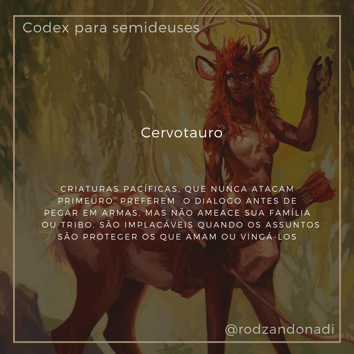 rodzandonadi's tweet photo. Três raças de taurianos, os habitantes do reino de Animalia em Etherion @legadosetherion https://t.co/0ZwTZF09TA