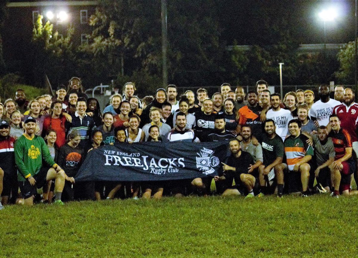 Huge thanks to Tony Purpura and Tadgh Leader from the <a href="/NEFreeJacks/">New England Free Jacks</a> for helping us hone our skills at training last night. #UpRiver