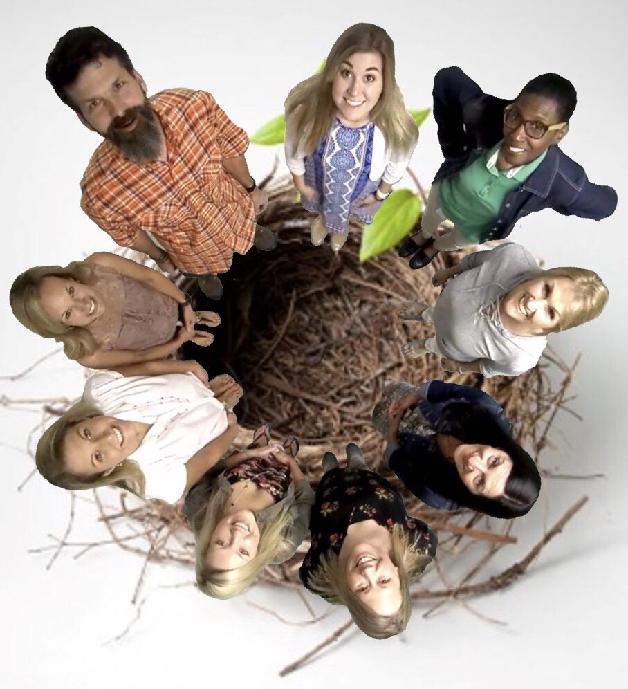 204superheroes's tweet photo. How lucky I am to be in the “nest” with such a supportive Team of 8. Just look at this eye-popping visual created by @MrDoerflein to represent our artifact and connectedness to each other! #MCSTeamsof8 https://t.co/dlmqcjjVor