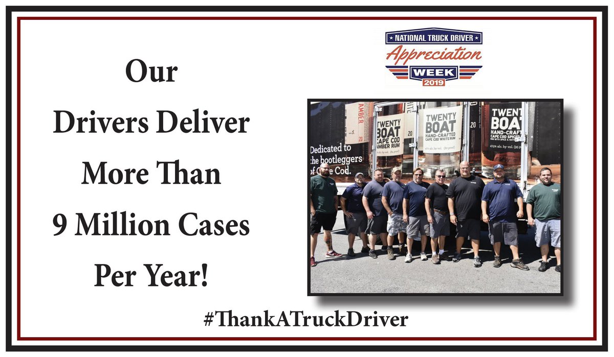Thank you to all of our Martignetti Truck Drivers. #NTDAW19 #ThankATruckDriver
