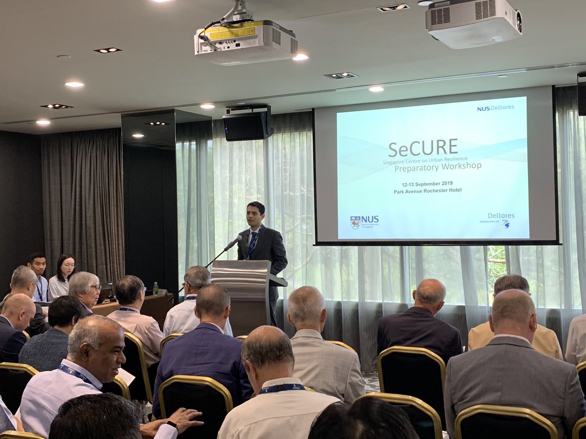 Ready to kick-off the SeCURE Singapore Centre on Urban Resilience Preparatory Workshop.