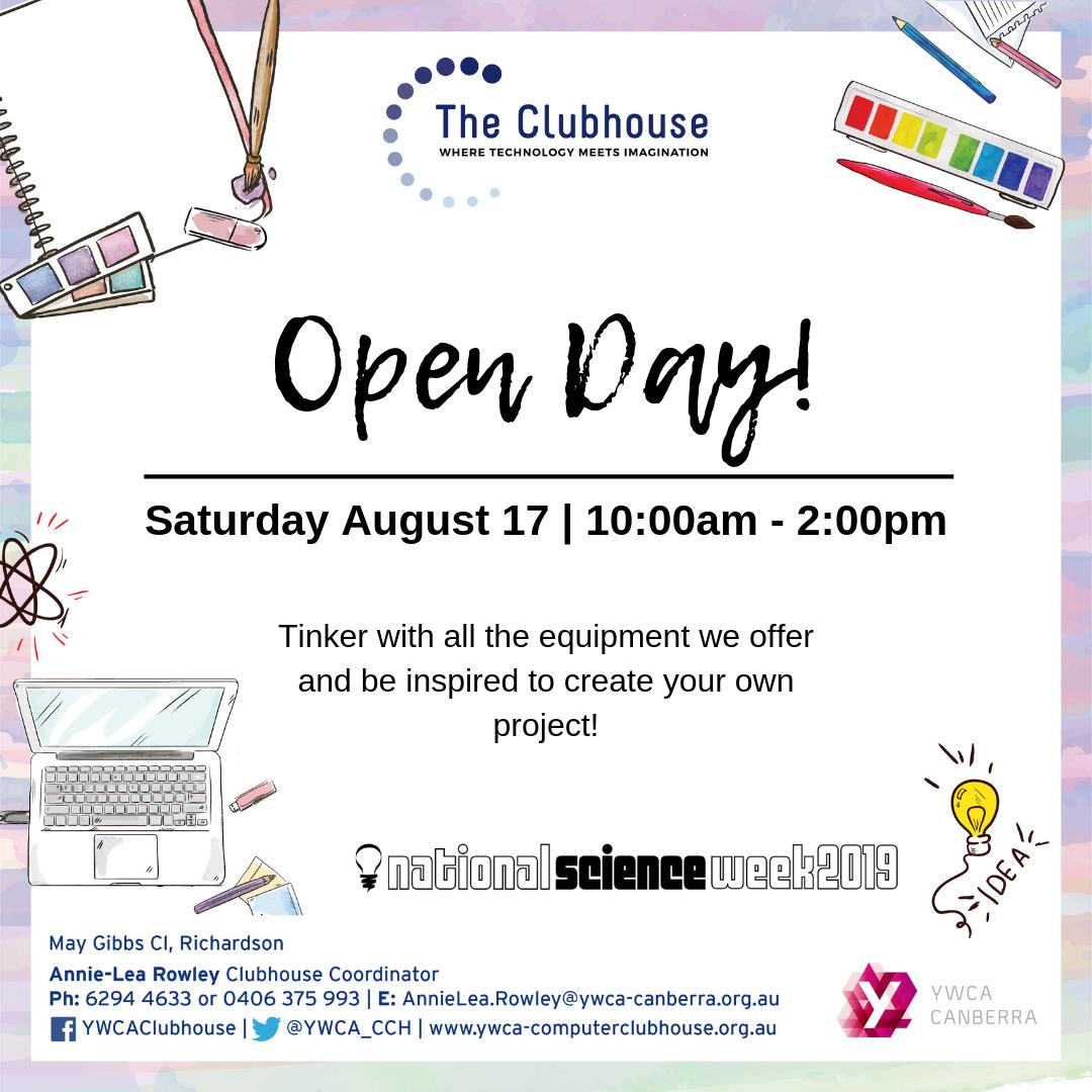 This year we celebrated National Science Week ACT with a free open day to showcase all we have to offer and to encourage more engagement with STEAMM.
Read about what went on and see a special video of one participant's project!
ywca-computerclubhouse.org.au/national-scien…