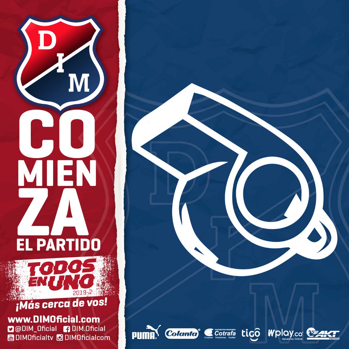 DIM_Oficial's tweet photo. Ya se juega en el #Atanasio

#DIMvsOnce 0-0. https://t.co/SXoHg6Mx7S