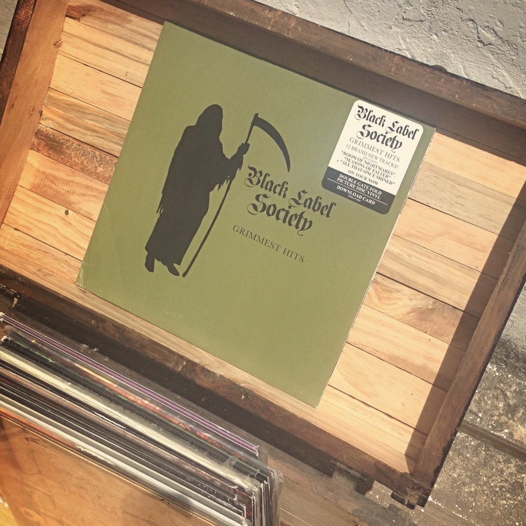 vinylstop2's tweet photo. Black Label Society - Grimmest Hits ( 2018 ) Entertainment One Music #vinyl Número uno en Billboard Hard Music #180gr #picturedisc #vinylove #blacklabelsociety #zackwylde #vinyllover #vinyljunkies #vinylcollector #vinylcommunity #vinylrecords #vinyladdict https://t.co/WW6ZLbZUzL