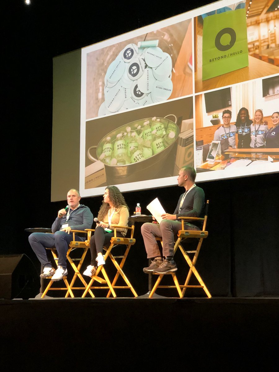 wearejushi's tweet photo. Our Founder & President Erich Mauff, and VP of Retail Operations and BEYOND / HELLO President Blythe Huestis discussed cannabis branding at the dispensary level today at the Green Market Summit in Los Angeles.
@GreenMarketRpt @Beyond_Cannabis
#GreenMarketSummit https://t.co/eNIEmdQvTQ