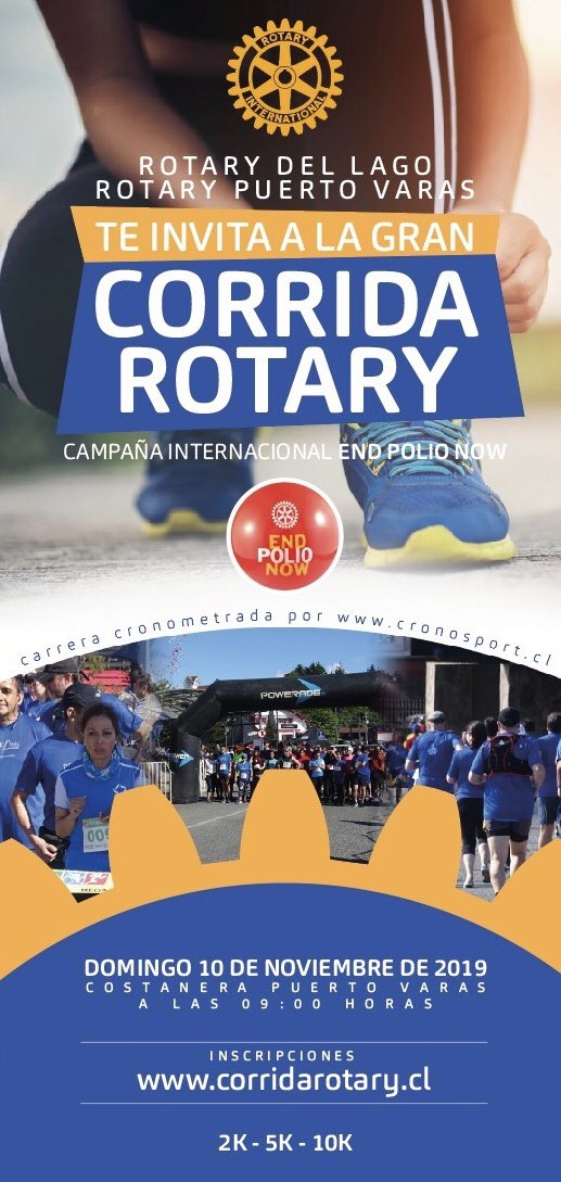 RotaryDelLago's tweet image. No te quedes abajo .....corrida @Rotary