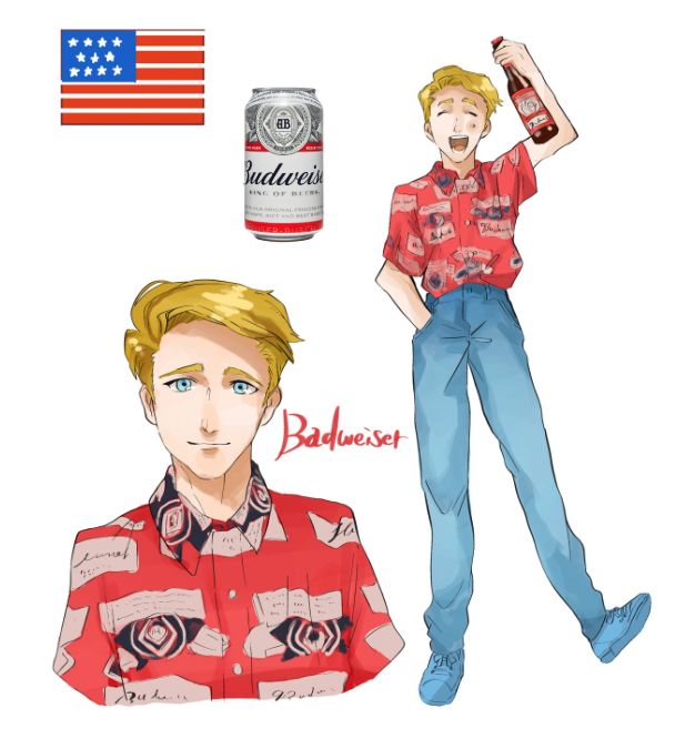 KomugiWatanabe's tweet photo. Today is Budweiser🍺

#webtoon #manwha #followback #originalcharacters  #gijinka #originalart #mangastyle #mangadrawing  #japanesebeer #그림쟁이분들_그림발전_보여주세요 #lookatmyart #wip #ibispaint #followbackall #budweiser #ipadart #kingofbeers #beergirl https://t.co/VuMOsyMwF4