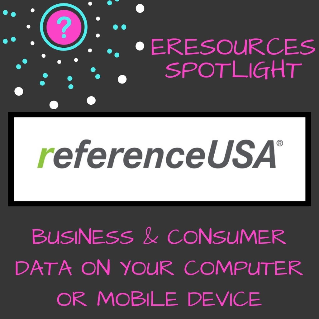 arcadiapl's tweet photo. Researching business or job prospects? Get free access to the Reference USA database with your Arcadia Public Library card!
#eresources #referenceUSA https://t.co/MgNFH2upfu