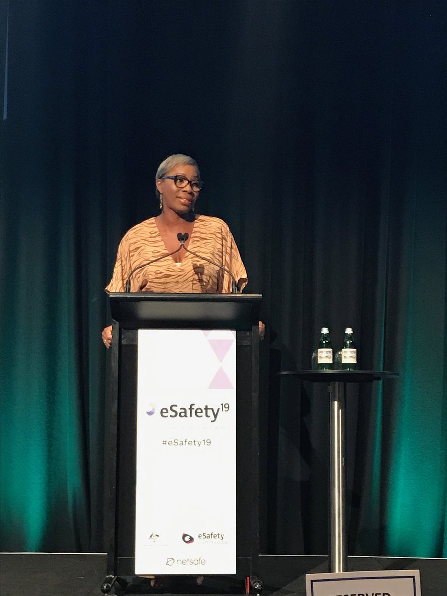 SueMcAleer's tweet photo. The fabulous.⁦@Ttall⁩ With the right support &amp; investment, young people are the best instigators for achieving sustainable change for both themselves &amp; society. #eSafety19 ⁦@eSafetyOffice⁩ ⁦@DianaAward⁩ https://t.co/UZ49zxuOfU