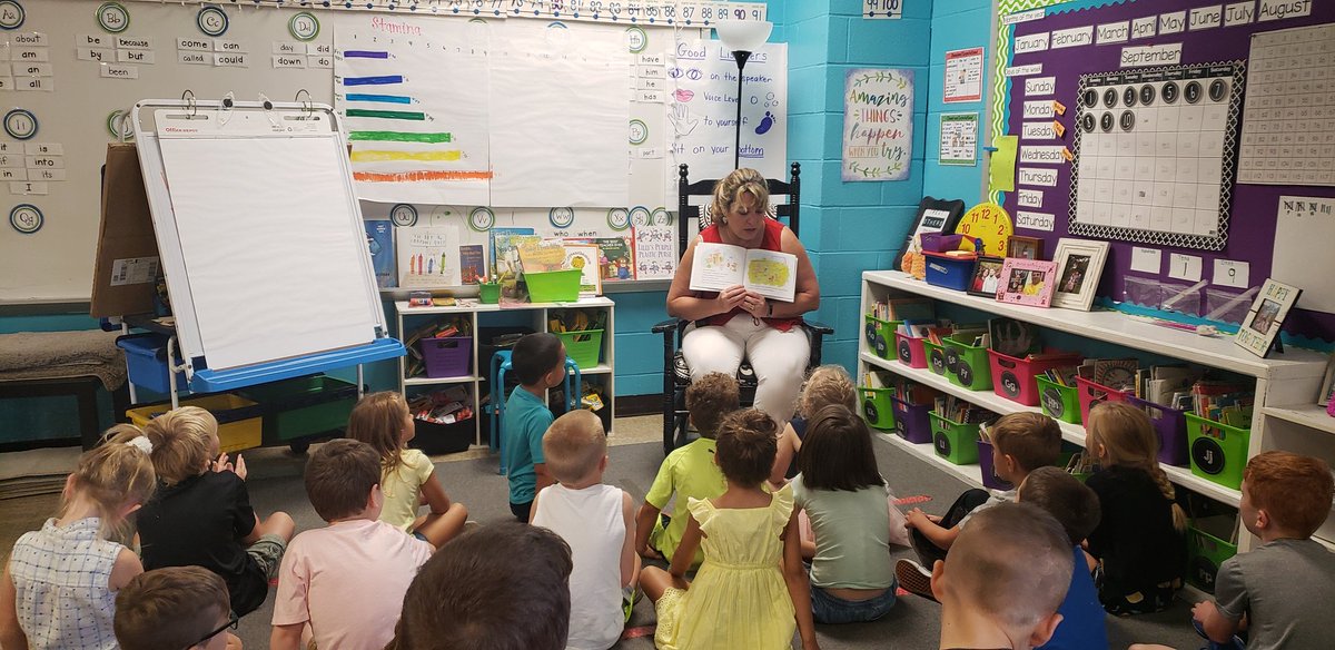 MrsDFirsties's tweet photo. We enjoyed listening to a story from Mrs. Gilbert about being proactive!  My Kirsties also sang their Be Proactive song to her! What a great Wednesday!! #theleaderinme #beproactive @TheLeaderinMe @kgilbert1968 https://t.co/duvrO76ZHH