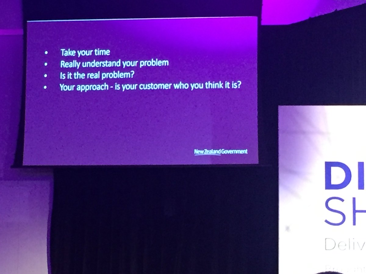 WilliamDieu's tweet photo. Karl from NZ Government speaking to the importance of human centred design and customer centricity in digital transformation. Don’t rush into and take the time to understand your customers   #PSNDigitalNSW #customerexperience #humancentreddesign #digitaltransformation https://t.co/11JpVEQ1Bz