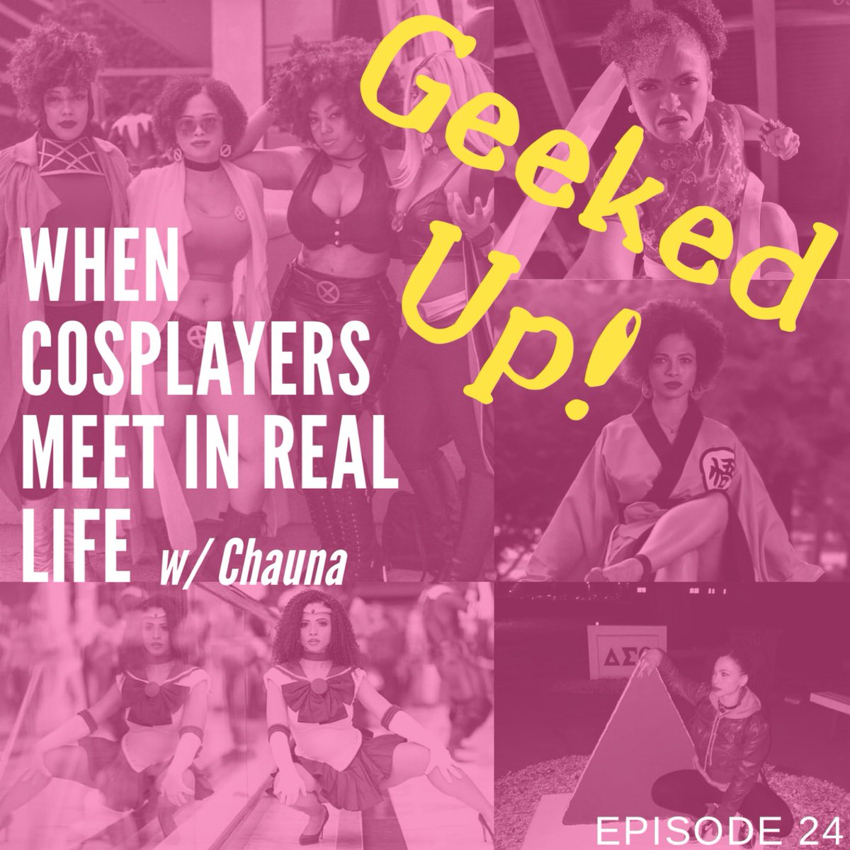 GeekedUpJxn's tweet photo. Major Blerd Alert! 🚨 🚨 🚨 Episode  24 is up!
.
“When Cosplayers Meet in Real Life” w/ Chauna. #geekedupjxn #601geeks #geekedup #podcast #hbcucon #hbcu #blackcosplayers #poccosplayer #blackgirlmagic #dragoncon #dragoncon2019 #disney #disneyplus #sony #spiderman #MCU #tpain https://t.co/7peO60CH3D
