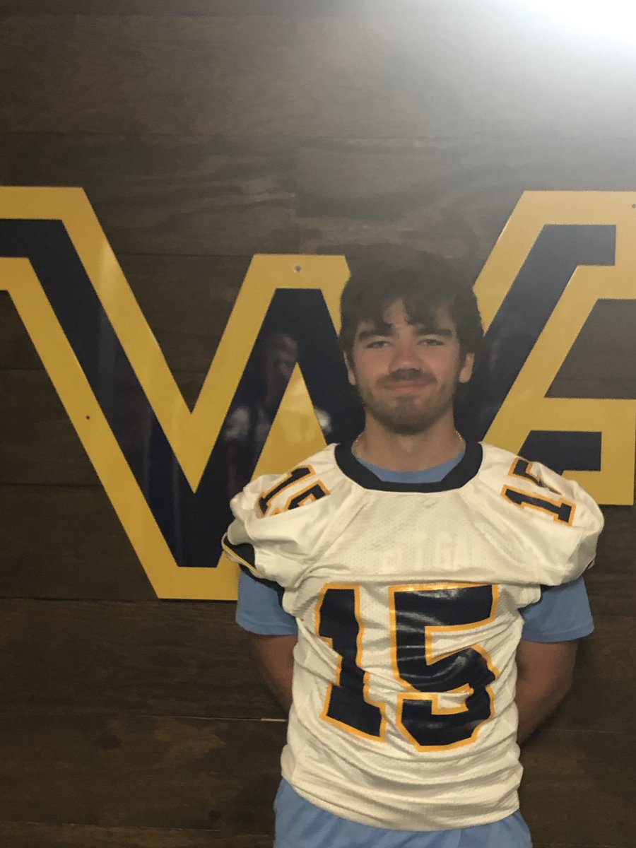 valley_fb's tweet photo. Special Teams Player of the Week: #15 Charlie Swafford, 3-3 Xpt, great deep kicks all night and a beautiful onside kick. #STPotW https://t.co/gZMdSJQBOd