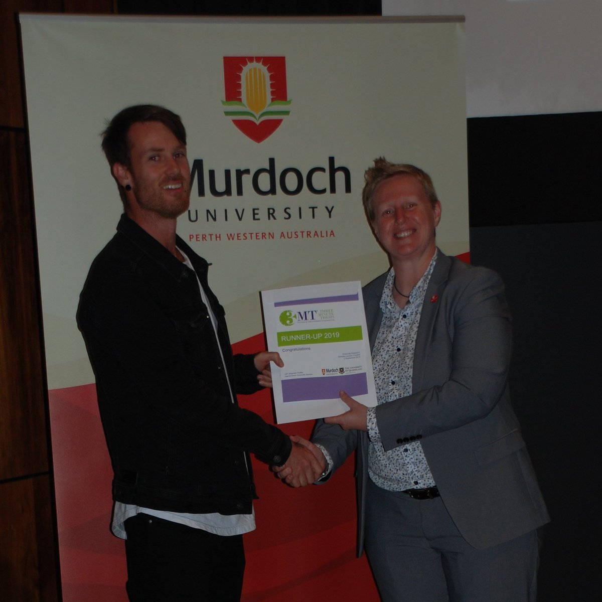 AnthonyMSantoro's tweet photo. Runner-up at @MurdochUni #3minutethesis competition!
#turtlepower #turtle https://t.co/SNX4EKqZzF