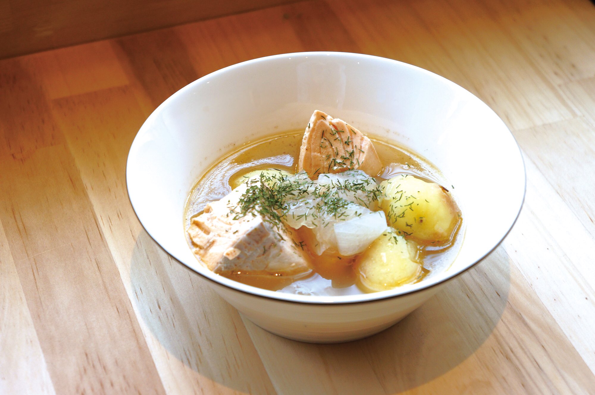 𖠿 Saunalab サウナラボ サウナラボではフィンランドの定番料理 サーモンスープ バゲット付 Amp マッカラ ソーセージ をご提供してます サウナと共にぜひご賞味くださいー フィンランド料理 T Co 8ti5v5hkuk Twitter