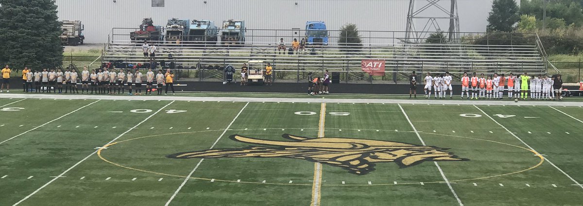 Greg_753's tweet photo. Great matchup today between St Laurence Vikings and Mt. Carmel. Game ended on a 1-1 tie #catholicconference #highschoolsoccer #stlaurencesoccer https://t.co/DZsYdu0eBN