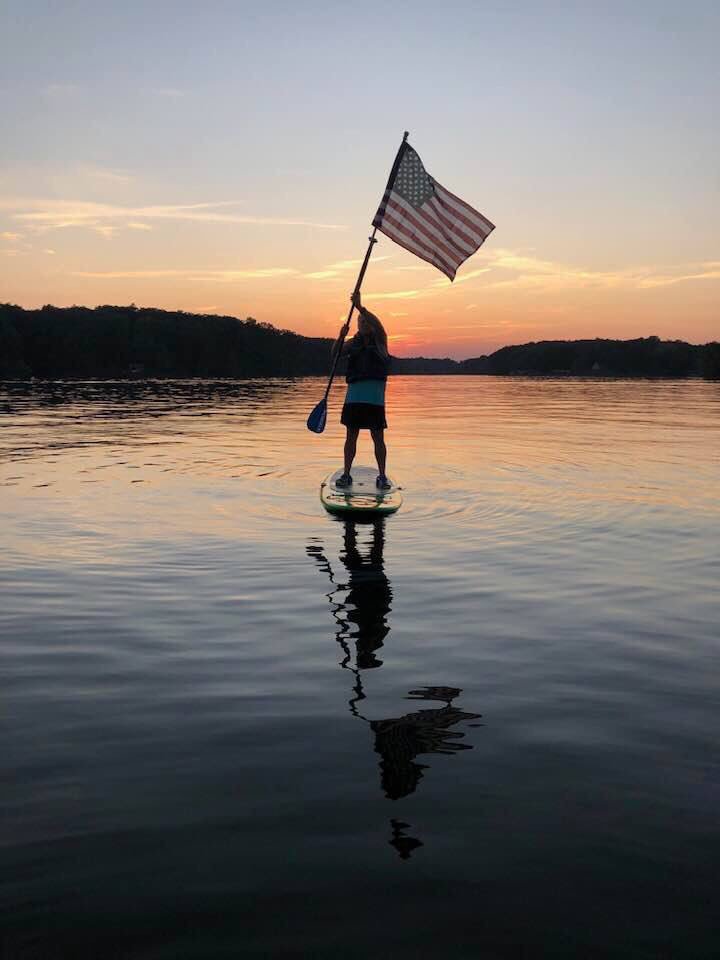 TheScottEaly's tweet photo. Lake Sara in Effingham, Illinois, USA, on 9/11/2019: https://t.co/wPmxxU1nQj