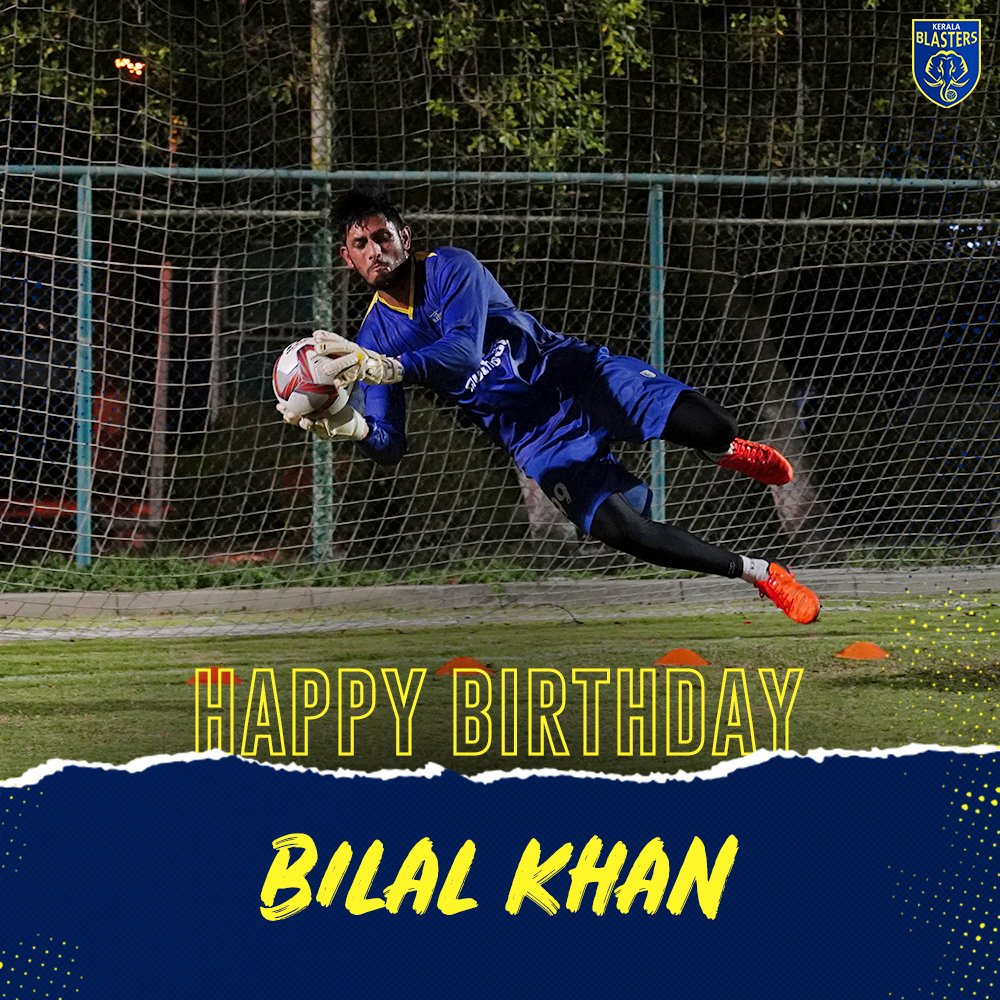 Here\s wishing our shot-stopper, Bilal Khan, a very Happy birthday!  