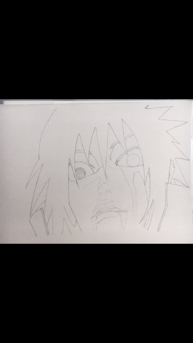 Art Feature Mine イラストオーダー うちはサスケ 鉛筆で仕上げます Naruto ナルト サスケ うちは うちはサスケ 鉛筆画 モノクロ 絵描き 絵画 イラスト 絵描きさんと繋がりたい 模写イラストオーダー受付中 アニメ 模写 Art Otaku