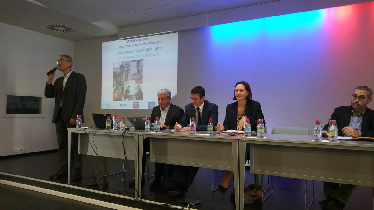 Mase_SO's tweet photo. 3 ème matinale employeur de la @CarsatAquitaine a la Maison de l'industrie. @Mase_SO représenté par son Président Philippe Michiels et témoignage de l'entreprise Rep Industries. https://t.co/vDL7HWltyz