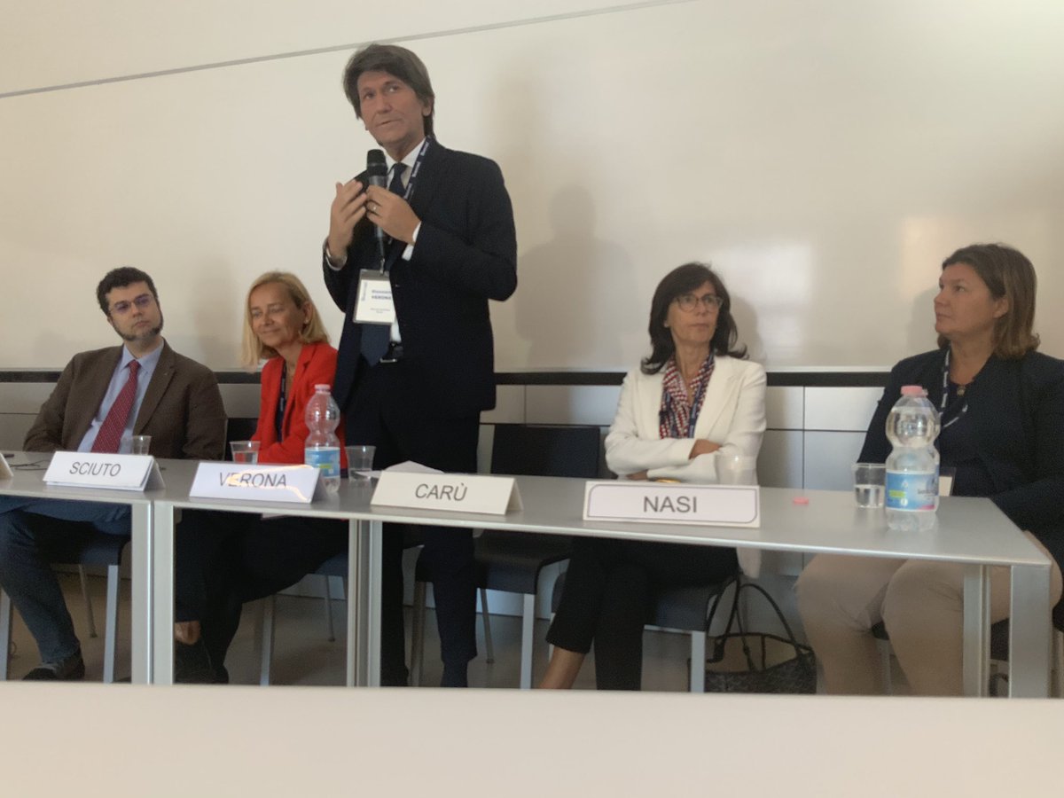 Marco Brambilla (@marcobrambi) on Twitter photo At Bocconi today rectors Verona, Resta, with Sciuto and Caru’ launch the new <a href="/polimi/">Politecnico di Milano</a> and <a href="/Unibocconi/">Università Bocconi</a> master on Cyber Risk Strategy and Governance. With codirectors <a href="/gretanasi/">Greta Nasi 🇮🇹🇪🇺</a> and <a href="/raistolo/">Stefano Zanero</a> and excellent industrial partners <a href="/CiscoItalia/">Cisco Italia</a> <a href="/VodafoneIT/">Vodafone it</a> <a href="/intesasanpaolo/">Intesa Sanpaolo</a> <a href="/SpikeReply/">SpikeReply</a> .. At Bocconi today rectors Verona, Resta, with Sciuto and Caru’ launch the new <a href="/polimi/">Politecnico di Milano</a> and <a href="/Unibocconi/">Università Bocconi</a> master on Cyber Risk Strategy and Governance. With codirectors <a href="/gretanasi/">Greta Nasi 🇮🇹🇪🇺</a> and <a href="/raistolo/">Stefano Zanero</a> and excellent industrial partners <a href="/CiscoItalia/">Cisco Italia</a> <a href="/VodafoneIT/">Vodafone it</a> <a href="/intesasanpaolo/">Intesa Sanpaolo</a> <a href="/SpikeReply/">SpikeReply</a> ..