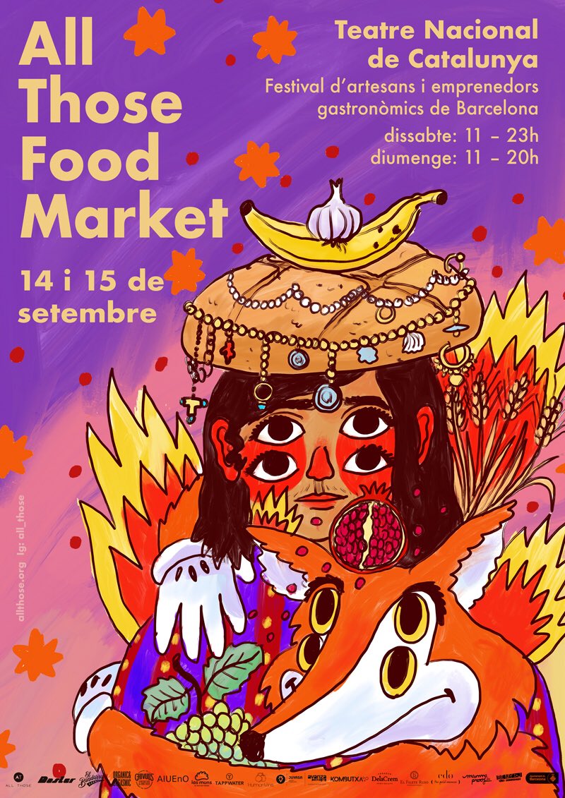 .<a href="/allthoseAT/">All Those</a> vuelve repleto de gastronomía y diversión los próximos 14 y 15 de septiembre en el <a href="/teatrenacional/">TNC</a> #Barcelona 
Más in carlesalmagro.com/atfm19