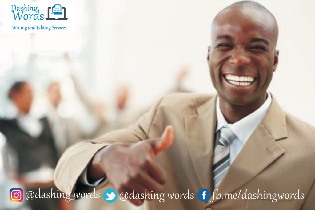 dashing_words's tweet photo. You can’t go wrong working with us, our clients always come back with great feedbacks and referrals 😉
We are your best option.
Talk to us today via 08094720722 or 07085155510
Send us a DM.
#DashingWords
#CorporateWriting
#BusinessPlan
#BusinessProposal
#CV
#CompanyProfile https://t.co/J3Uxx34hTR