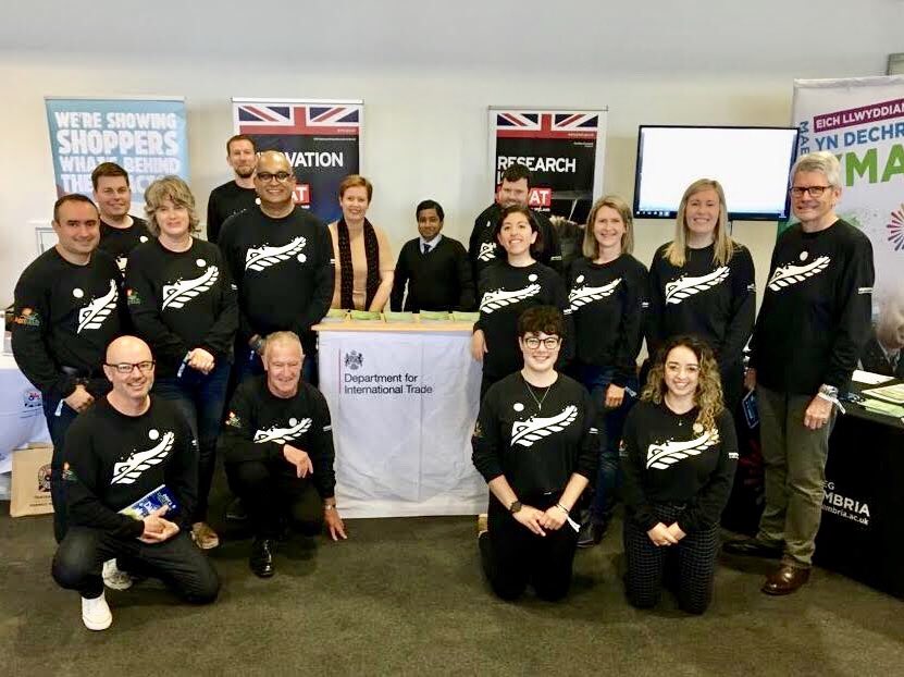 The NZ #Agritech mission joined <a href="/UKDairyDay/">UKDairyDay</a> in Telford today! The sixth annual event is an opportunity for dairy industry members from across the 🌏 to network, share their experiences and form new partnerships 🇬🇧🇳🇿

#InnovationisGREAT