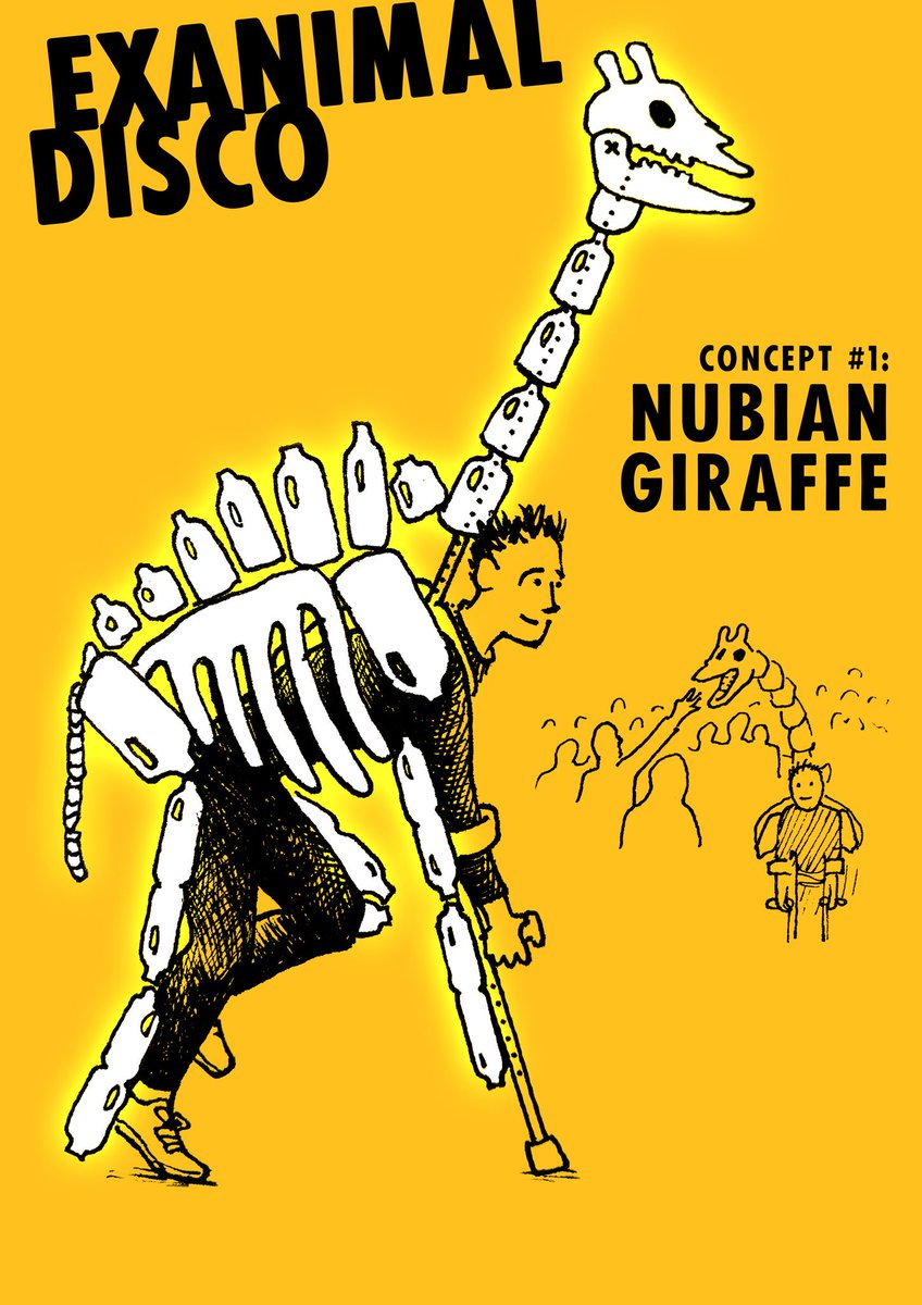 loopdotcoop's tweet image. Exanimal Disco concept 1: Nubian giraffe. 

Read more on ello:
ello.co/loopdotcoop/po…

#ExtinctionRebellion #XR #upcycled #milkbottle #puppet #performance #dance #costume #protest #plastic #pollution #animal