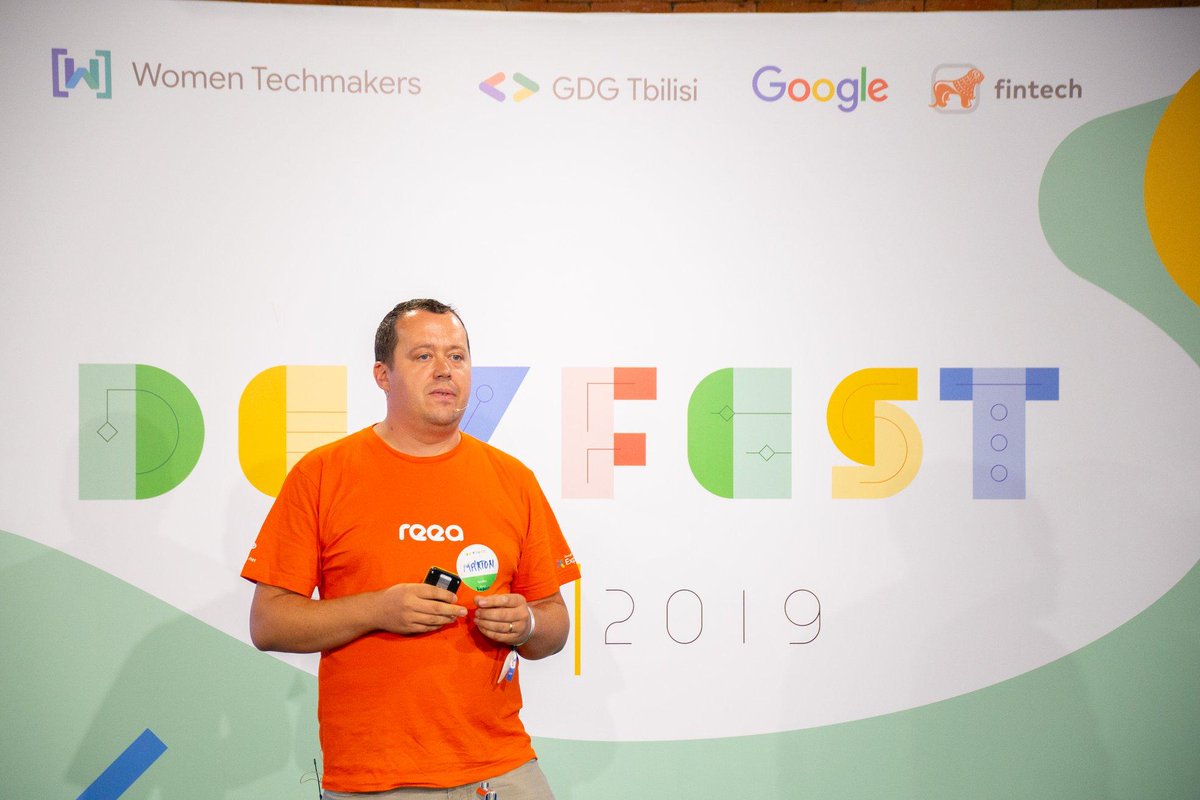 MartonKodok's tweet photo. This weekend I was in #Tbilisi and I've spoken at #DevFestTbilisi about how we at @Reea_Romania use GCP and how been supercharging data analytics with #BigQuery. With 1000+ participants this was packed, talks, codelabs, workshops, 1-1 technical chats.
#devfest #georgia https://t.co/goDHFxJGa0