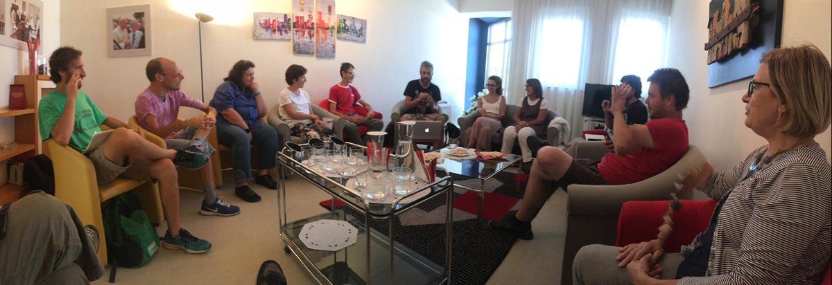 #WorkInProgress - Incontro dei responsabili dei ragazzi di alcuni dei movimenti che promuovono #PropheticEconomy: Mondo Comunità e Famiglia, Papa Giovanni XXIII, Nomadelfia e Focolari.