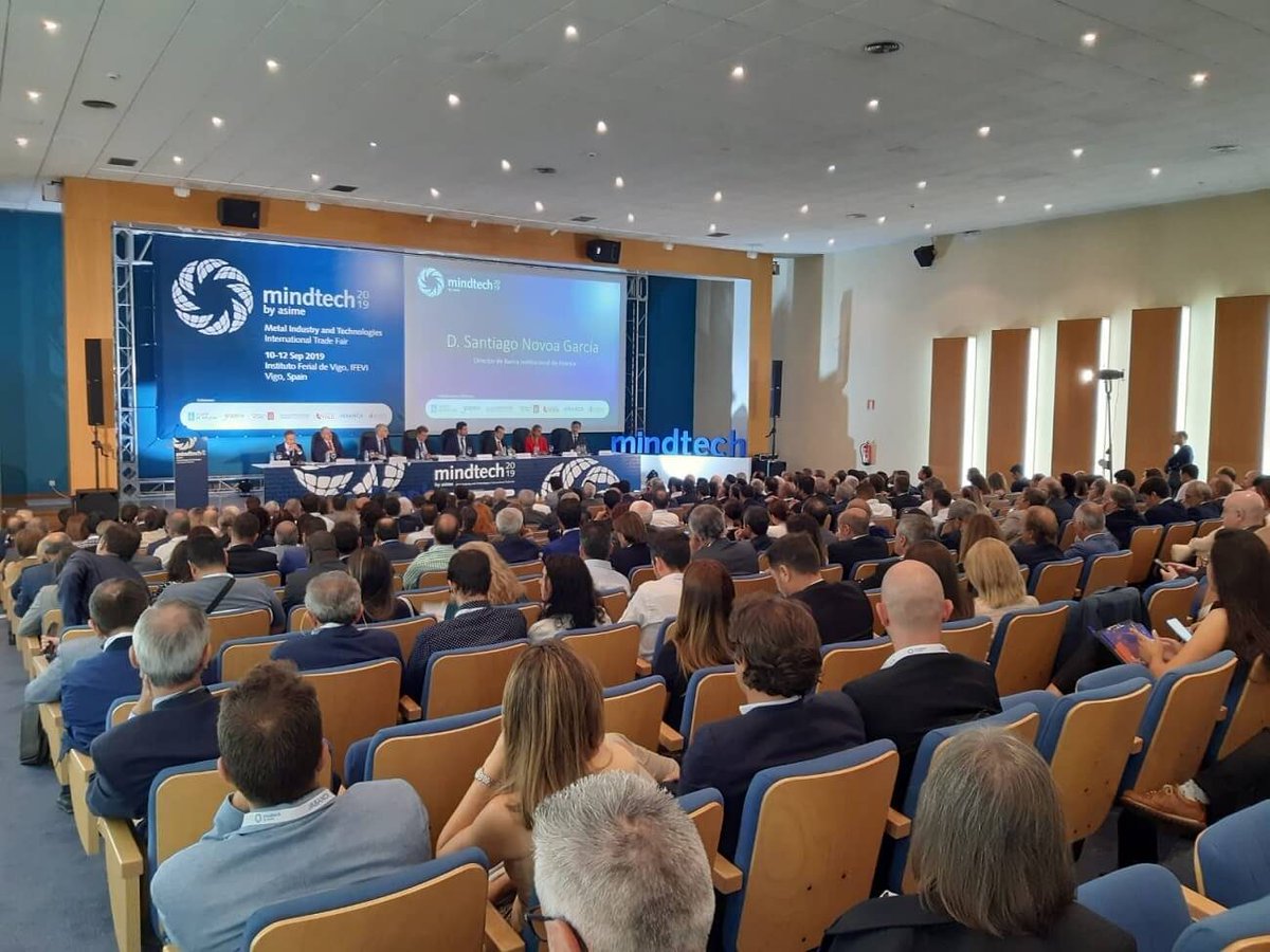 help_flash's tweet photo. Se está celebrando en Vigo, durante las jornadas del 10, 11 y 12 de septiembre, la feria Metal Industry and Technologies International Trade Fair, @MindtechVigo. #Mindtech #MindtechVigo #Mindtech2019 #PoloIberico https://t.co/jbIkV1a0rL
