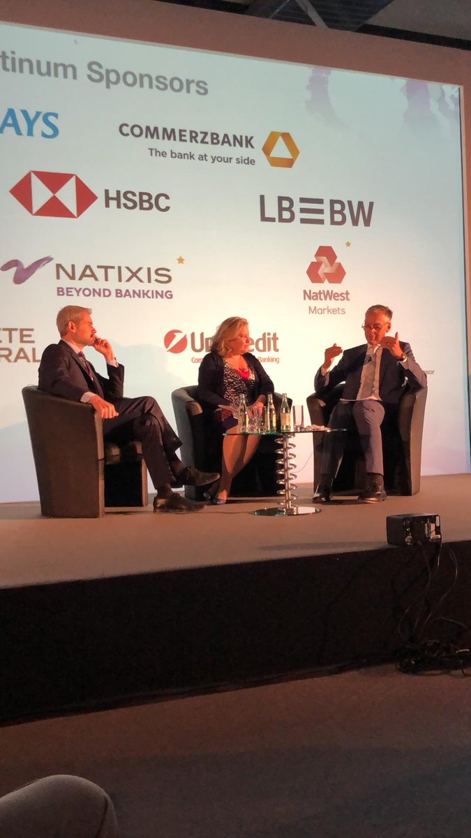 We’re taking a trip down memory lane at the 2019 Euromoney/ECBC #CoveredBond Congress, with a conversation between our Sec. Gen., <a href="/Luca_Bertalot/">Luca Bertalot</a>, &amp; @pfandbriefbanks Chairman, Louis Hagen, on the history of the asset class, the creation of the #ECBC &amp; the path to the #directive